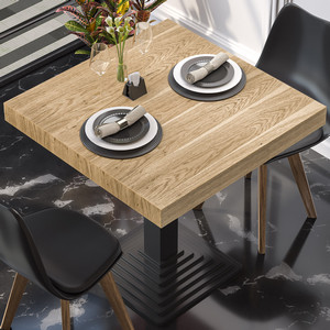 Gastro table top: Indoor (real wood-coated Cuba)