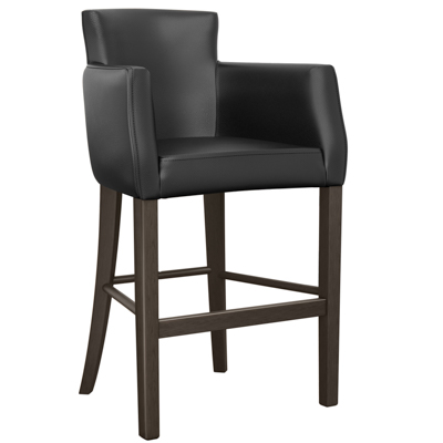 Gastro bar stool with armrest: Viola