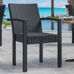 Patio Chairs (Rattan Look)