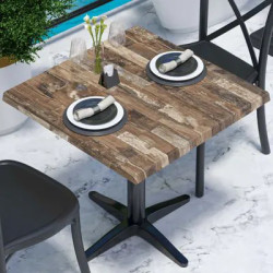 Restaurant tabletop: outdoor area (HPL-coated)