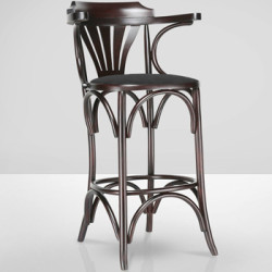 Gastro bentwood bar stool: Chausey