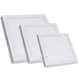 Square surface-mounted panels