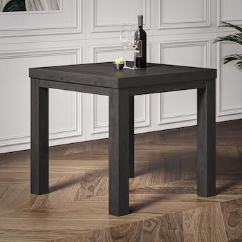 Bistro tables: wood