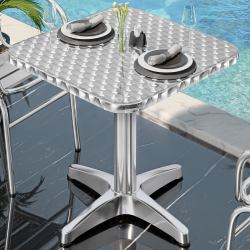 Piani per tavoli da gourmet: Per esterni (alluminio)