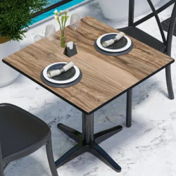 Gastro table top: outdoor area (HPL solid core compact)