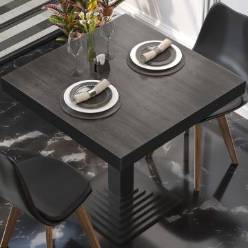 BRASIL | Gastro Tischplatte | B:T 60 x 60 cm | Wenge | Quadratisch