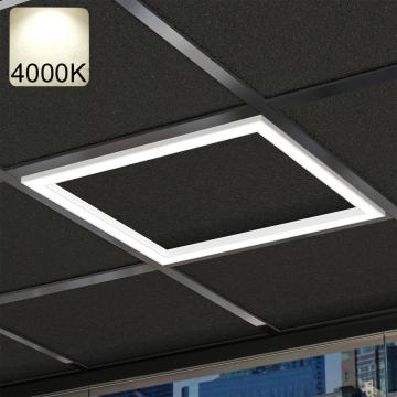 EMPIRE | Pannello LED cornice luminosa | 62x62cm | 40W / 4000K | Bianco neutro | Trasformatore DALI dimmerabile