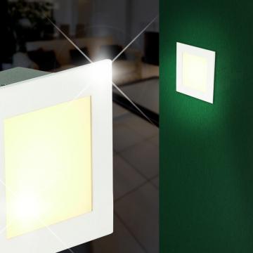 LED vägg vit | Spotlight infälld lampa