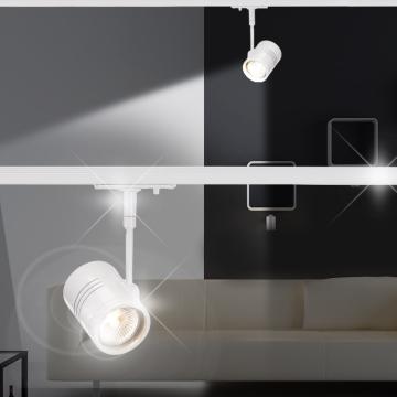 HV - 1 Phase Ø60mm | White | Spotlight Shop Shop Lighting
