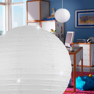Sphère en papier Lampe à suspendre Ø300mm | Asie | Blanc
