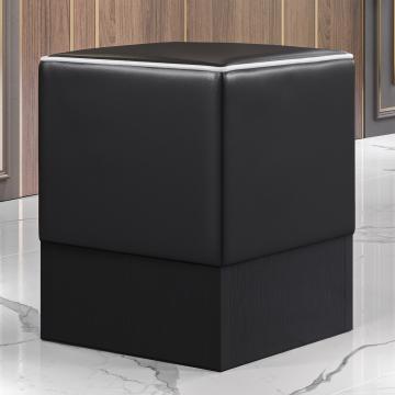 CUBO | Cube Seat | Black | Leather