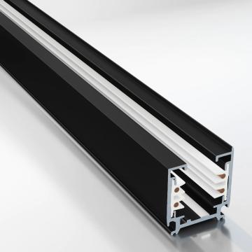 Rail d'alimentation pour spot | Structure | Noir | 93cm / 110V - 415V | 3 phases