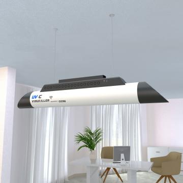 VIRO | Luftrenser | UV-C desinfektionslampe hvid | Effektivitet 99,9 % | Støj 31- 40 db / 300 Watt | Værelser på op til 100 m²