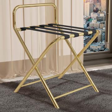 WILSON | Luggage Rack | Gold | + Wall Protection