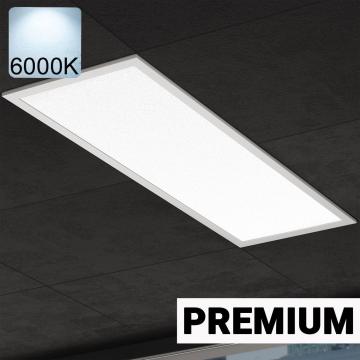 EMPIRE 1 | Panneau LED encastrable | 30x120cm | 40W / 6000K | Blanc froid | Transformateur Dimmable