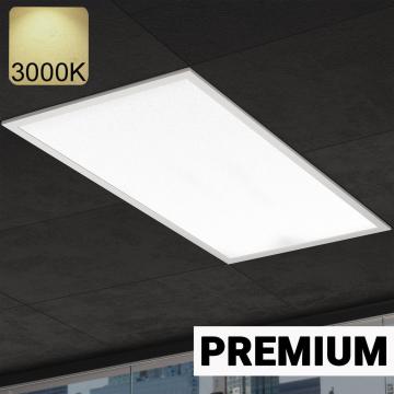 EMPIRE 1 | Panneau LED encastrable | 60x120cm | 60W / 3000K | Blanc chaud | Transformateur