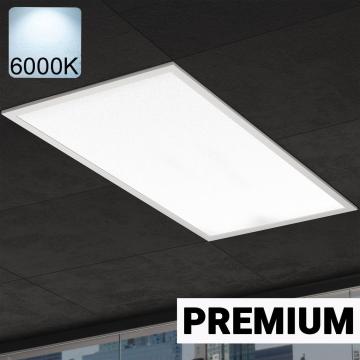 EMPIRE 1 | Panel LED empotrado | 60x120cm | 60W / 6000K | Blanco frío | Transformador