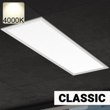 EMPIRE 2 | Recessed LED Panel | 30x120cm | 40W / 4000K | Neutral White | DALI Transformer Dimmable