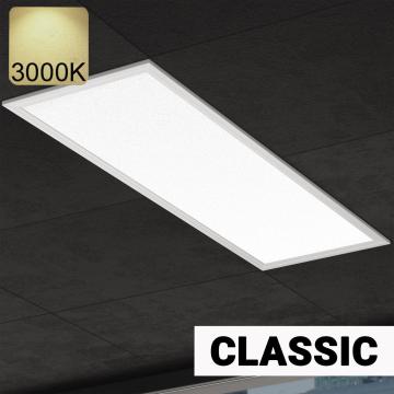 EMPIRE 2 | Recessed LED Panel | 30x120cm | 40W / 3000K | Warm white | Dimmable transformer