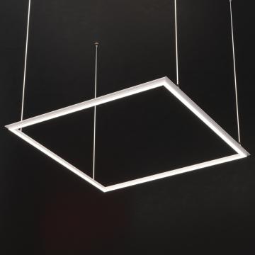 EMPIRE | Led Licht Rahmen | 62x62cm / Hänge | 40W / 4000K | Neutral Weiß | Trafo
