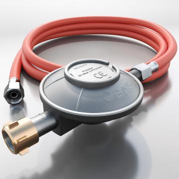 ABBEY Gas pressure regulator 50mbar | +1,4m gas hose