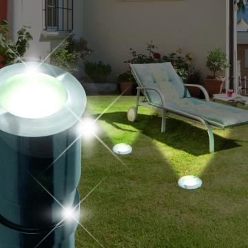 Lattiaan upotettava valonheitin OUTSIDE Ø42mm | LED | Hopea | Ruostumaton teräs | Ruostumaton teräs