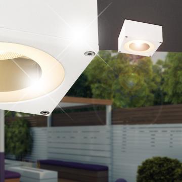 Spotlight loftslampe OUTSIDE Ø130mm | Moderne | Hvid