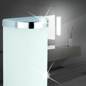 Lustro białe | Lampa łazienkowa