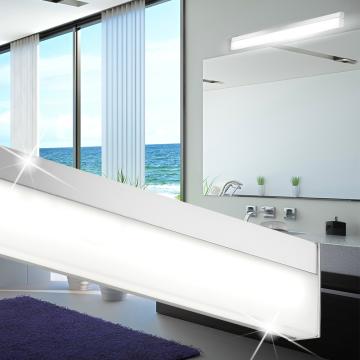 LED Spiegel Modern | Chrom | Bad Badezimmerlampe