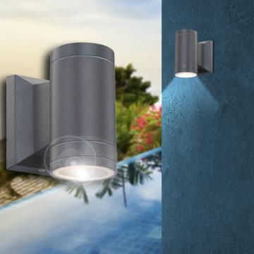 Spotlight væglampe OUTSIDE Ø65mm | LED | Moderne | Moderne | Antracit | Sort | Aluminium væg Spot væglampe