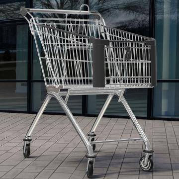 HERCULES | Shopping Trolley | 60 litres | Anthracite | + child seat