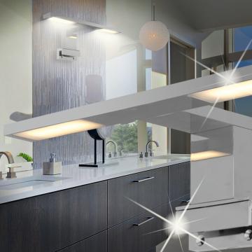 Miroir LED moderne | chrome | lampe de salle de bain