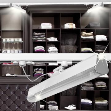 HV - Blanco 3 fases | Luminaria de tienda Sistema de iluminación de carril de tienda