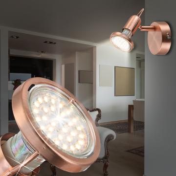 LED Wall Spot Retro | Copper