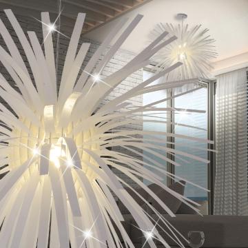 Deco Suspension Lamp Design | White