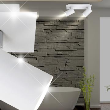 Soffitto moderno ↔300mm | Bianco | Lampada da soffitto luminosa