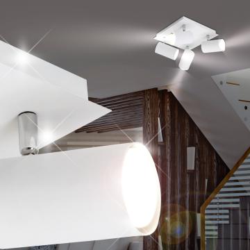 Lampada da soffitto moderna a luce bianca