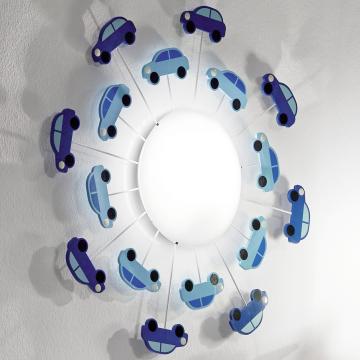 Samochodowa lampa sufitowa Ø630mm | Niebieski