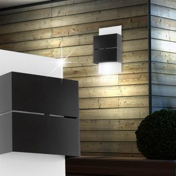 Applique ESTERNO Ø150mm | LED | Moderno | Antracite | Alluminio