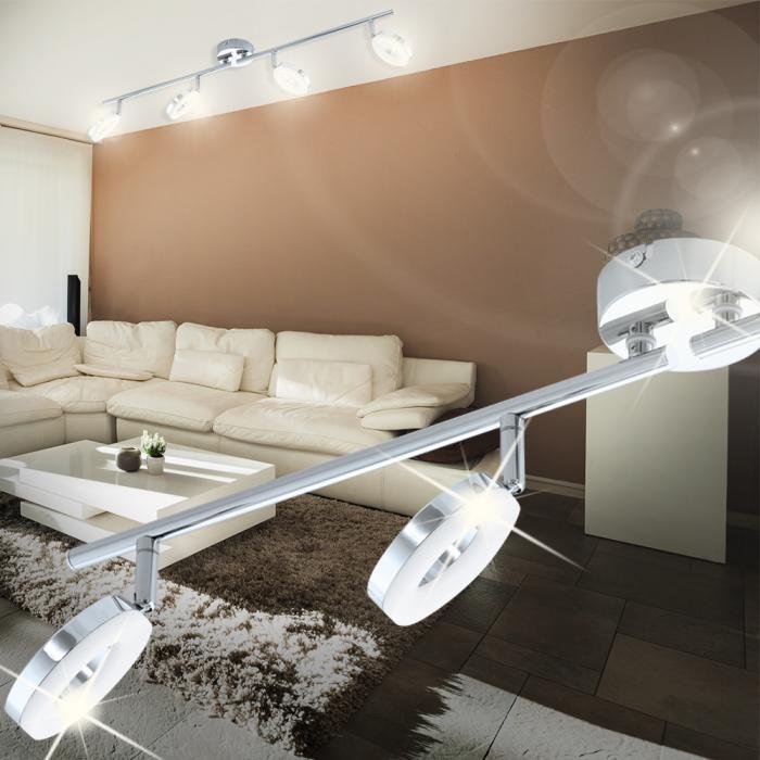 LED Decken ↔920mm | Modern von Möbel mit GGM Tiefpreis-Garantie - | Leuchte Gastronomiemöbel Chrom | Badezimmerlampe