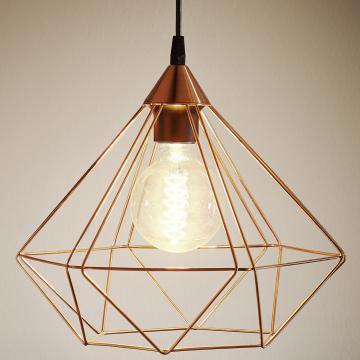 Lámpara colgante de diseño Ø325mm | Retro | Shabby | Vintage | Cobre
