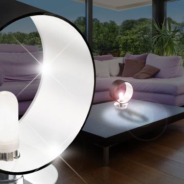 Ring Bordslampa ↥190mm | Design | Retro | Svart | Glas