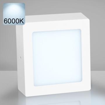 EMPIRE | Overflademonteret LED-panel | 225x225mm | 18W / 6000K | Kold hvid | Firkantet
