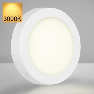 EMPIRE | Pannello a LED montato in superficie | Ø170 mm | 12W / 3000K | Bianco caldo | Rotondo
