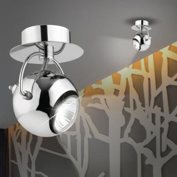 Kugel Wand Moderne | Rétro | Chromé | Lampe Spot mural