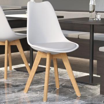LAMOCA | Shell Chair | White | Plastic