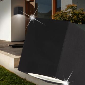 Cube Wall Light OUTSIDE Classic | Black | Metal