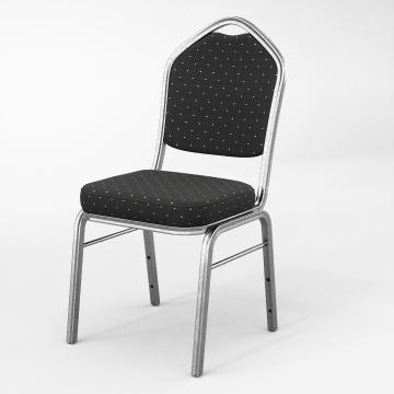 ALEXA | Krzesło bankietowe | Czarne 