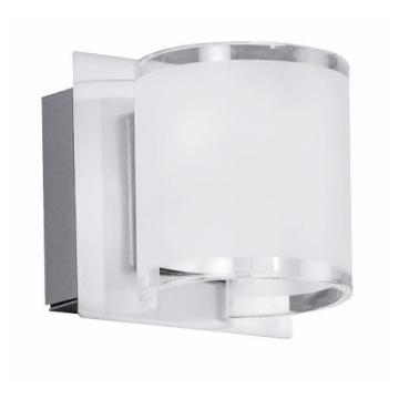 Lámpara de pared de cristal Plata 1x40W | G9 | IP20 | 230V