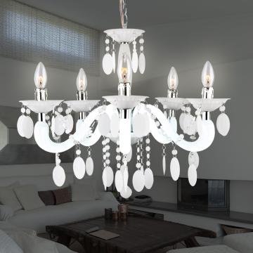 AURORA | Crystal chandelier | Ø600mm | Classic White
